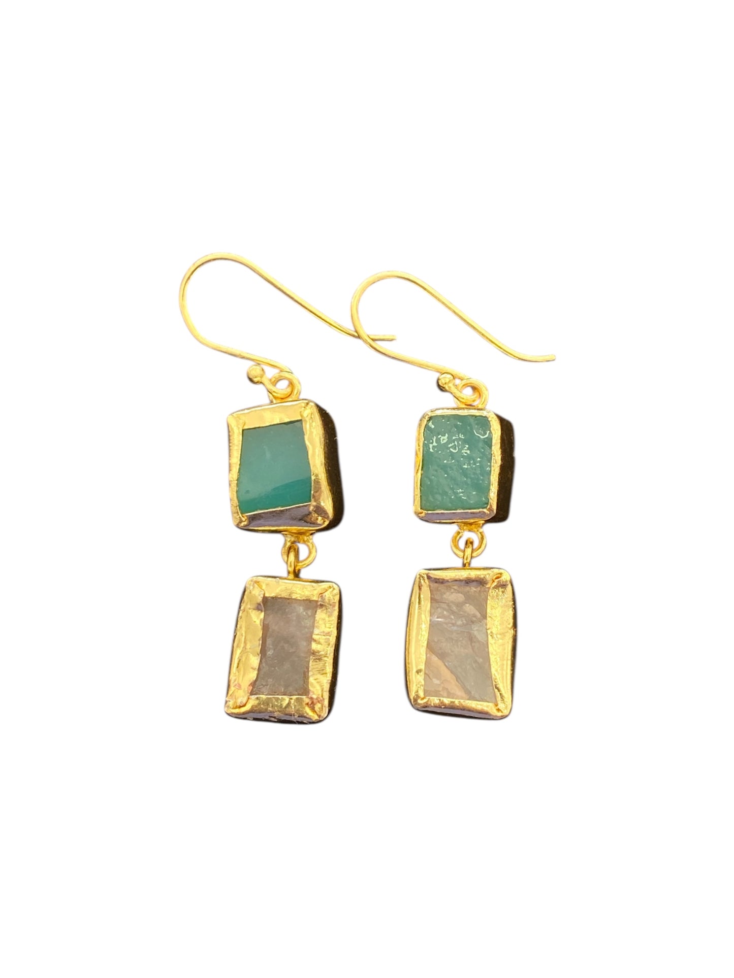 Aretes Duo Irregular