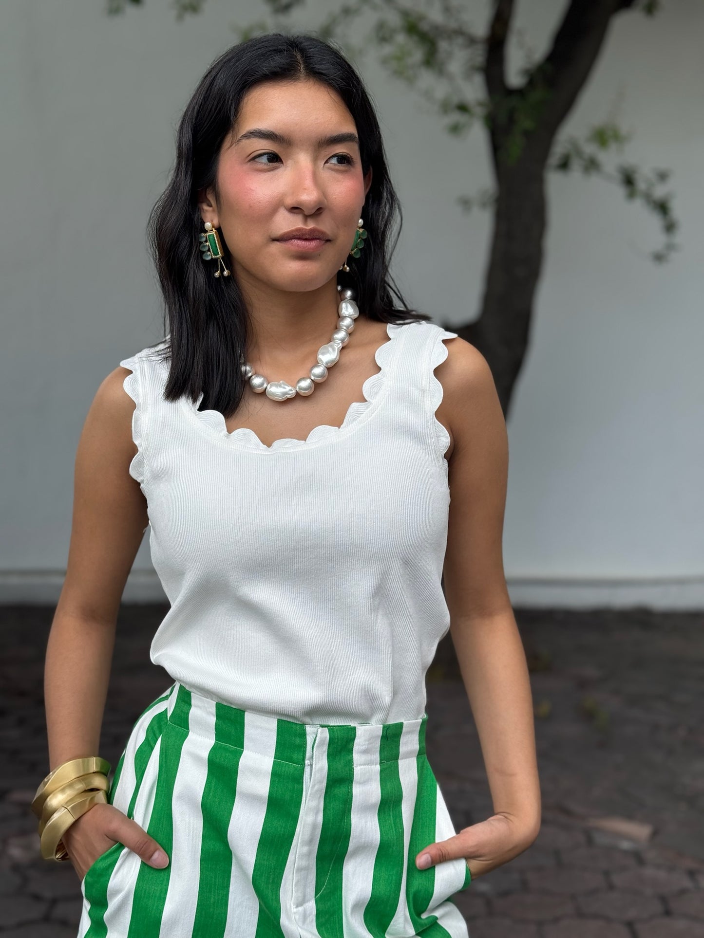 Blusa nube white