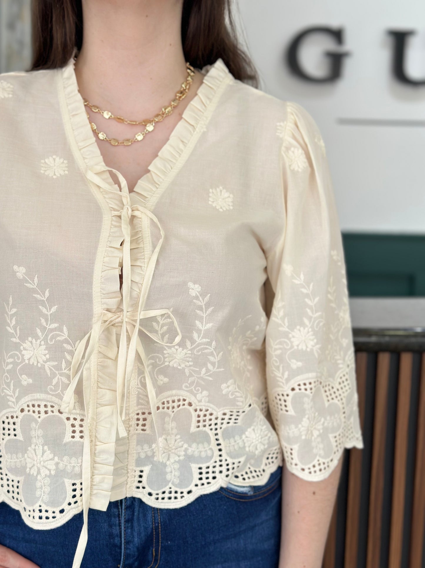 Blusa beige