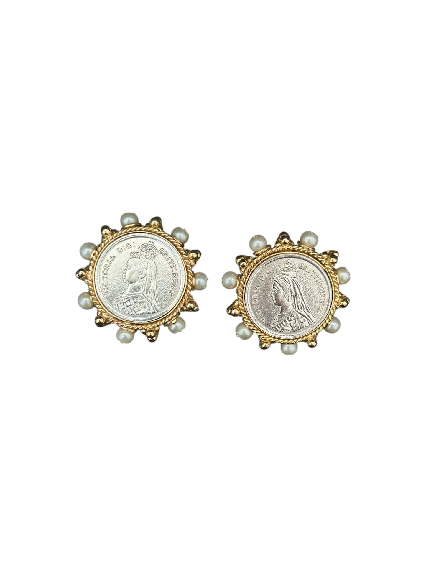 Aretes Moneda Imperial