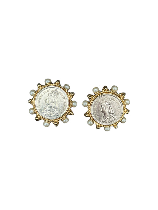 Aretes Moneda Imperial