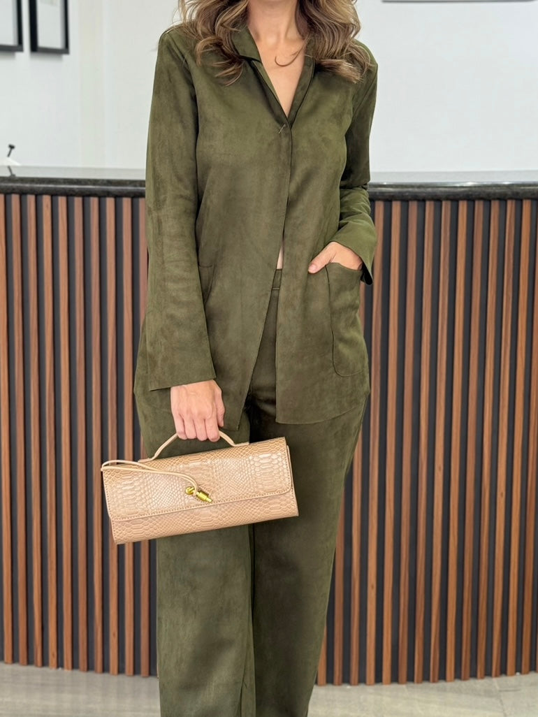 Set formal gamuza