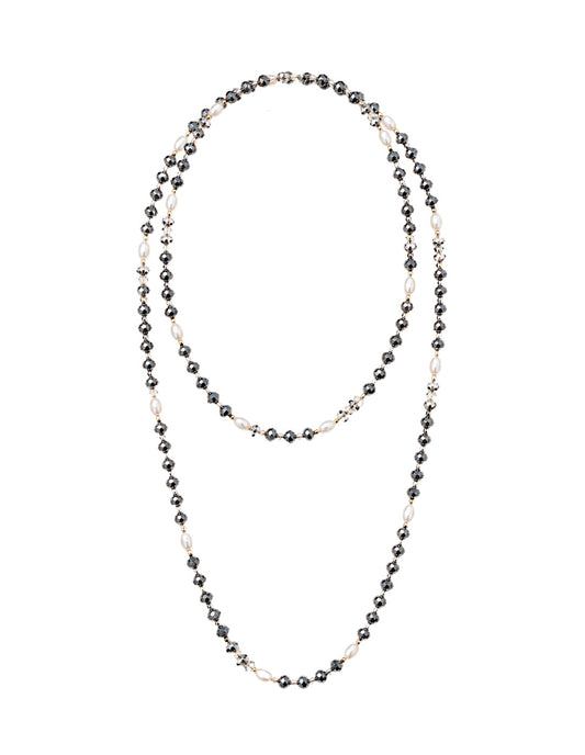 Midnight Pearl Necklace