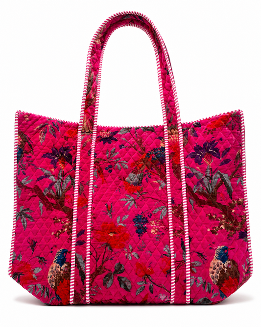 Fucsia Garden Tote