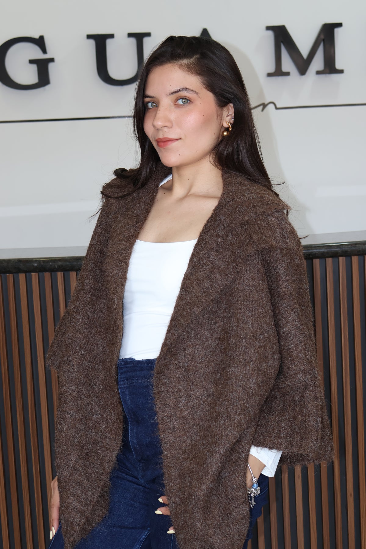 Mocha oversized