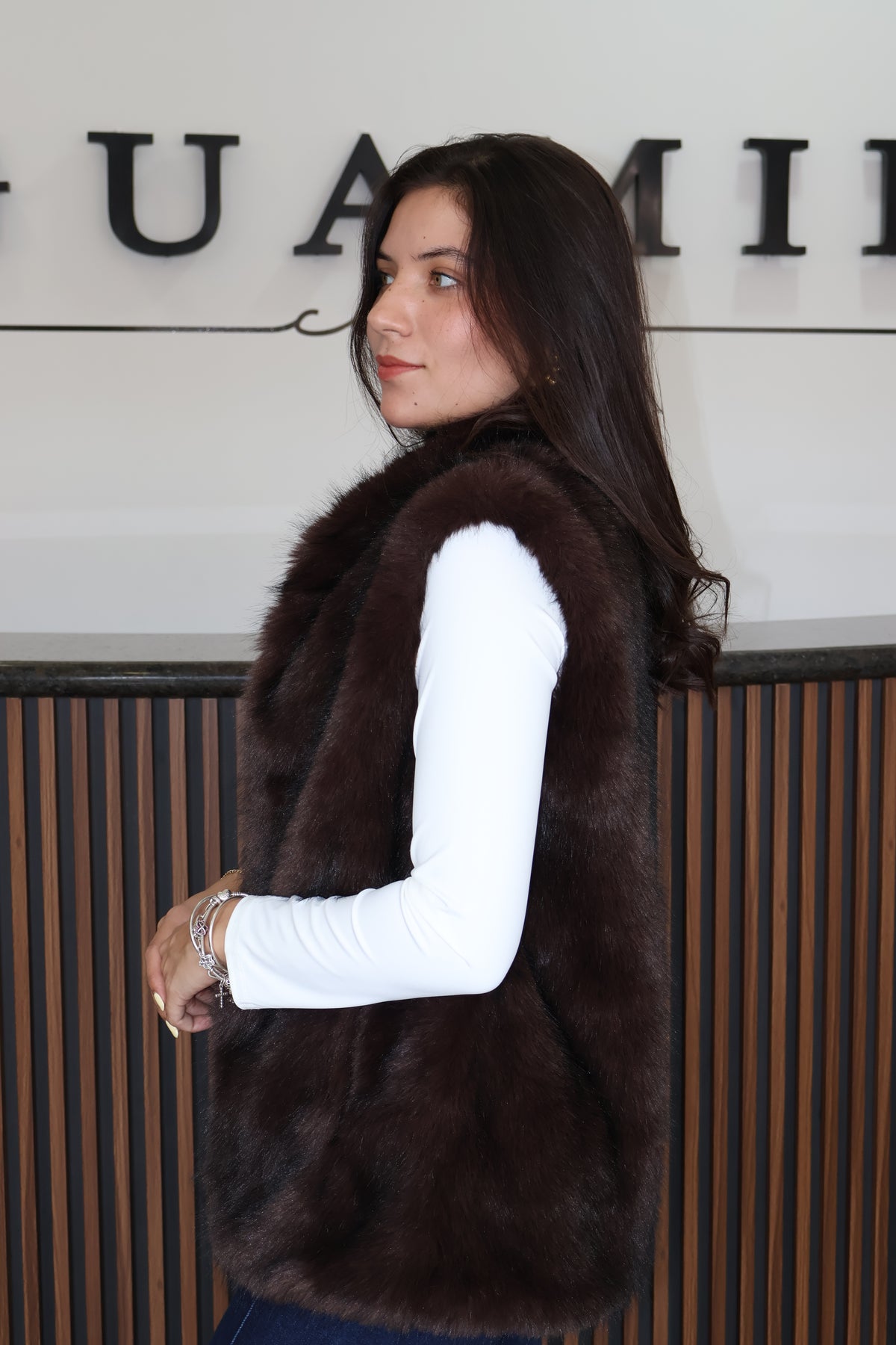 Cocoa chaleco dark