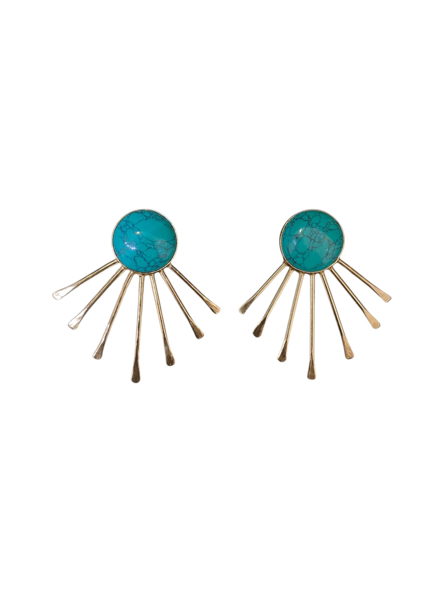 Aretes Sol Brillante