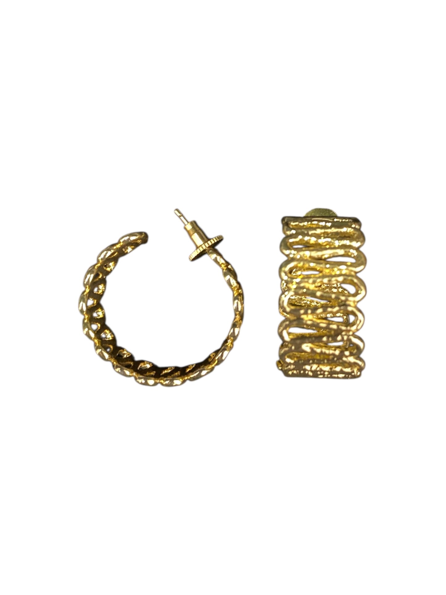 Aretes Espiral Oro