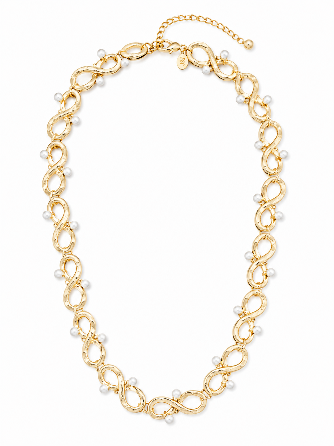 Infinity Pearl Necklace