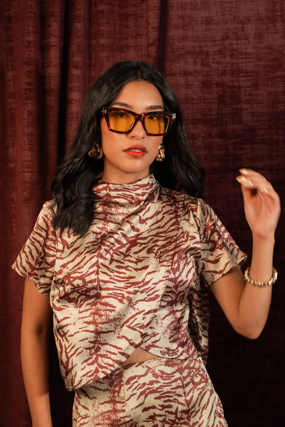 Conjunto green estampado