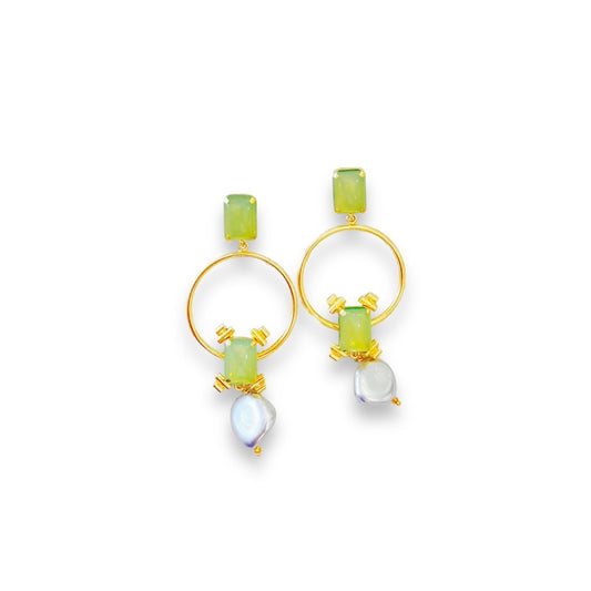 Aretes Aura Perla