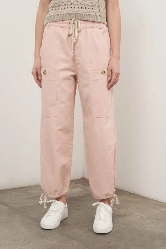 Pantalon rosa pastel sale