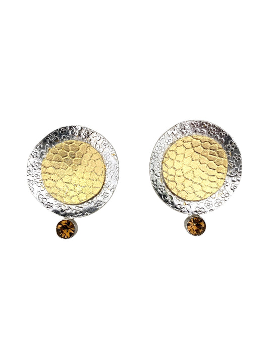 Aretes Dual brillo