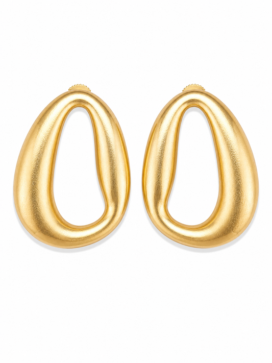Aretes Bold Oval Statement